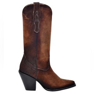 CORRAL LADIES BROWN COWGIRL BOOTS STYLE Z5205 Size 8.5